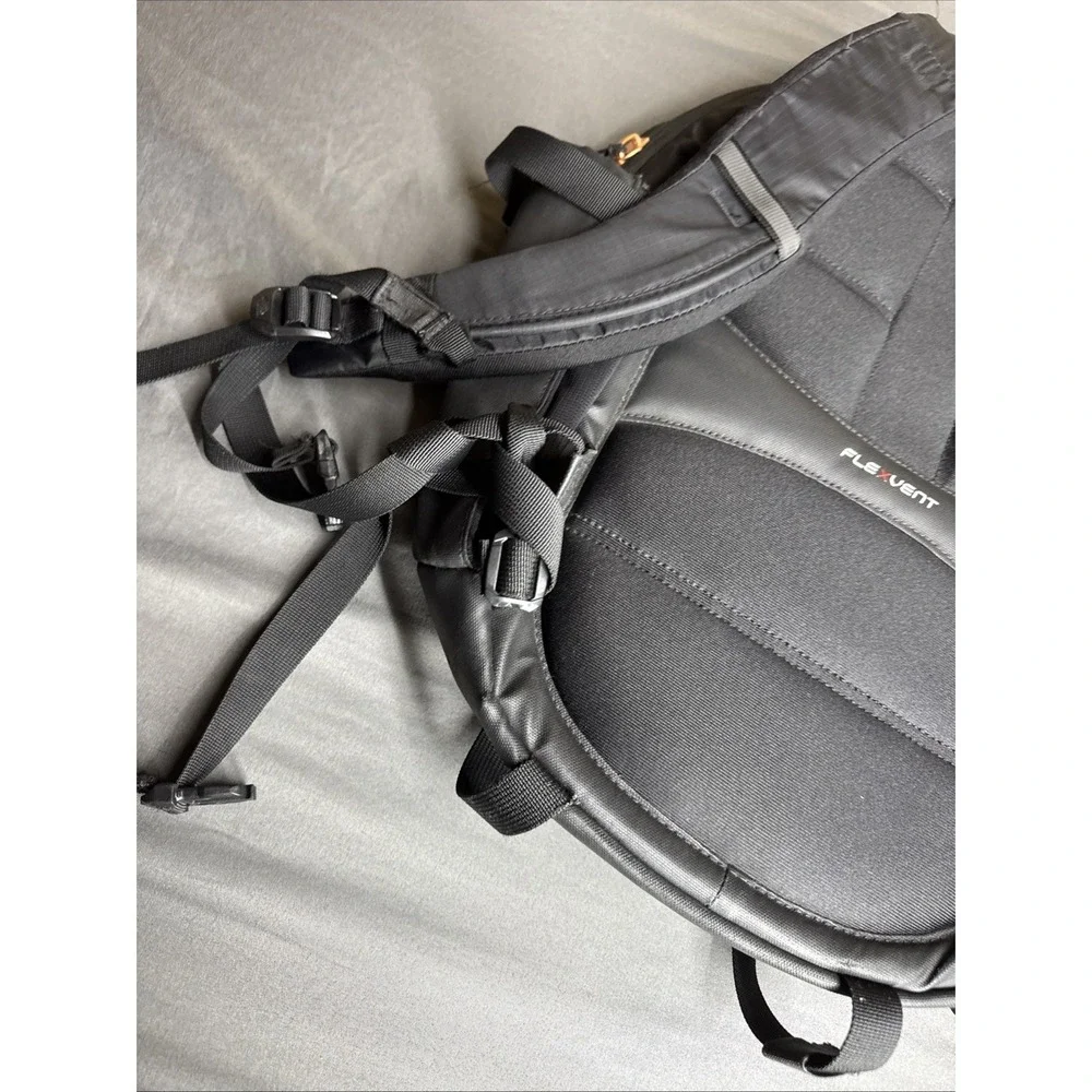 The North Face‎ Women's Recon Luxe Backpack, TNF Black/Burnt Coral, OS - USED